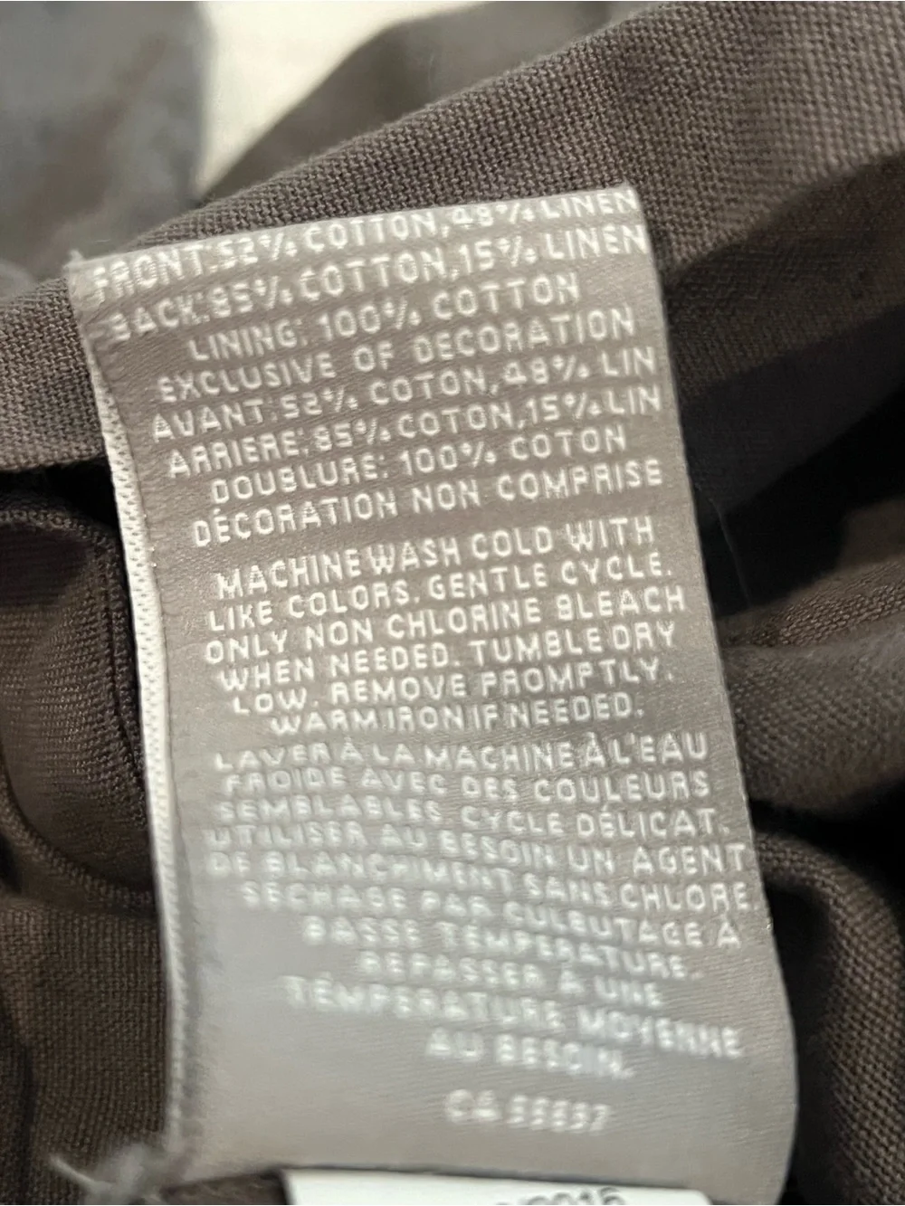 Restoration Hardware Teen Linen Twin Duvet